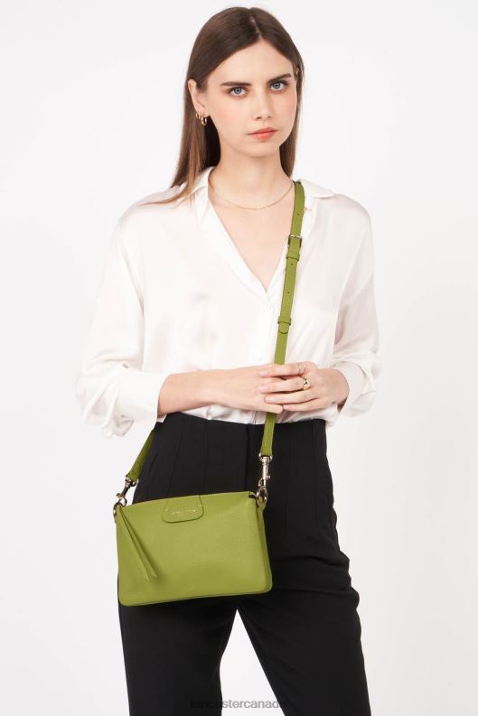 Women M Clutch Dune 4J6H985 Bag Olive Lancaster Paris