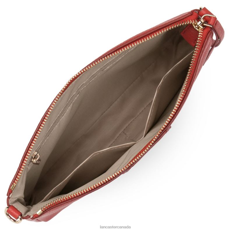Women M Clutch Dune Lightweight 4J6H943 Bag Rouge Lancaster Paris
