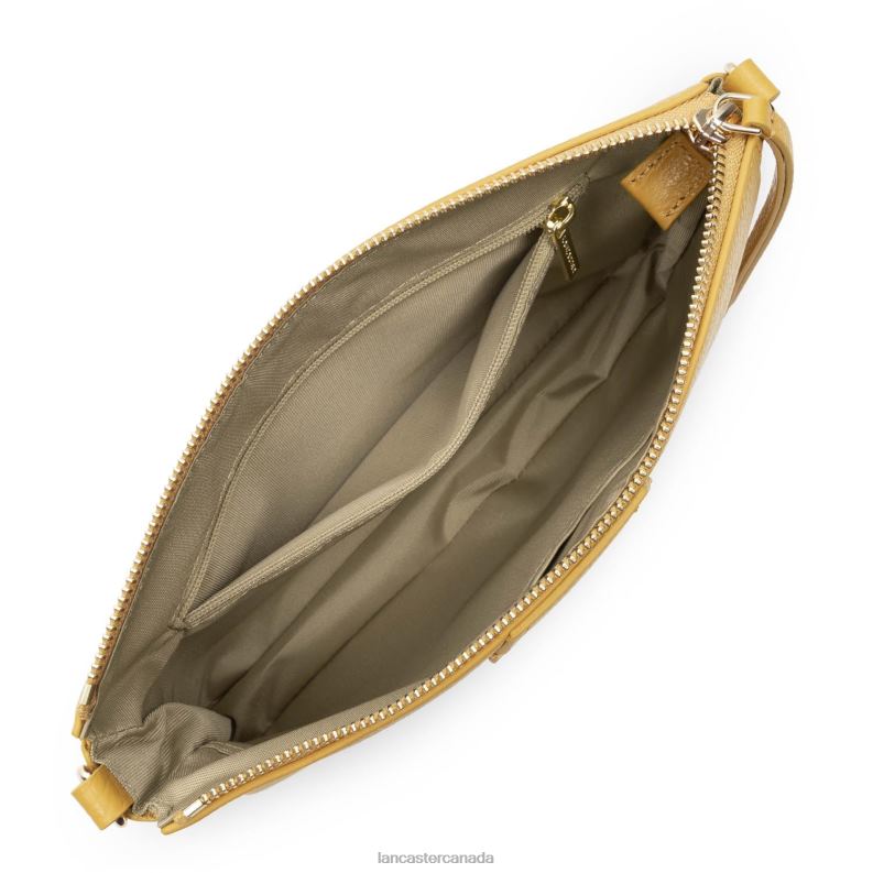 Women M Clutch Dune Lightweight 4J6H944 Bag Ocre Lancaster Paris