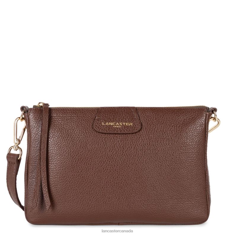 Women M Clutch Dune Lightweight 4J6H945 Bag Chataigne Lancaster Paris