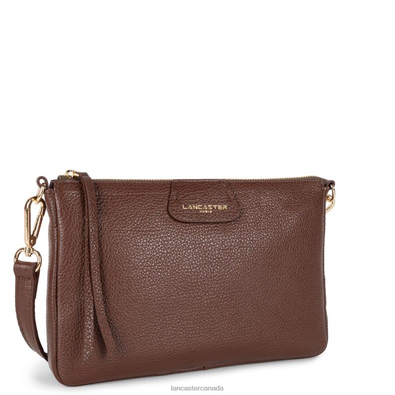Women M Clutch Dune Lightweight 4J6H945 Bag Chataigne Lancaster Paris