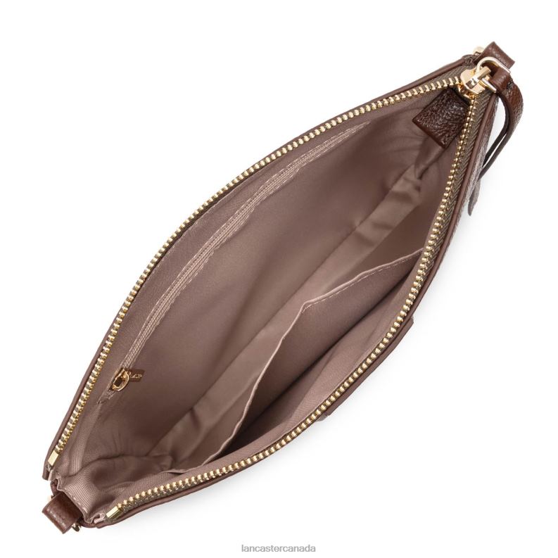 Women M Clutch Dune Lightweight 4J6H945 Bag Chataigne Lancaster Paris