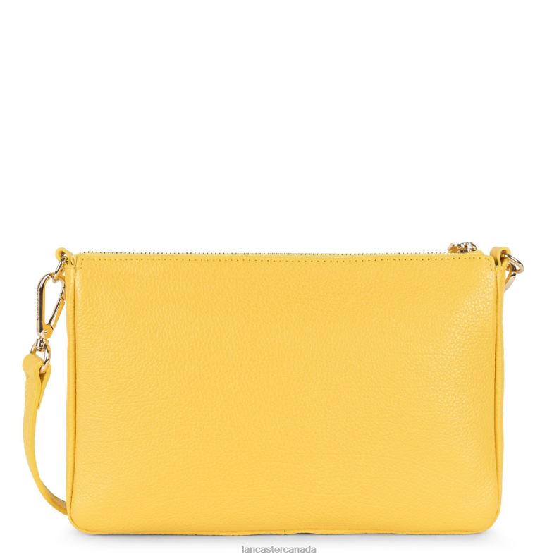 Women M Clutch Dune Lightweight 4J6H949 Bag Jaune Lancaster Paris