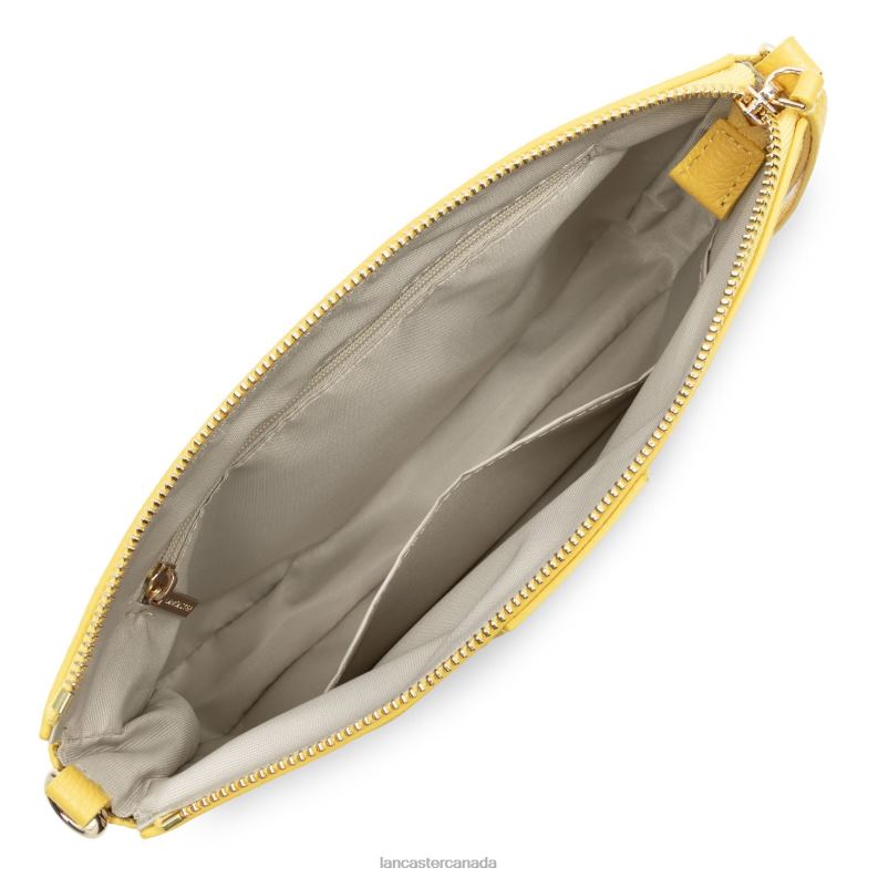 Women M Clutch Dune Lightweight 4J6H949 Bag Jaune Lancaster Paris