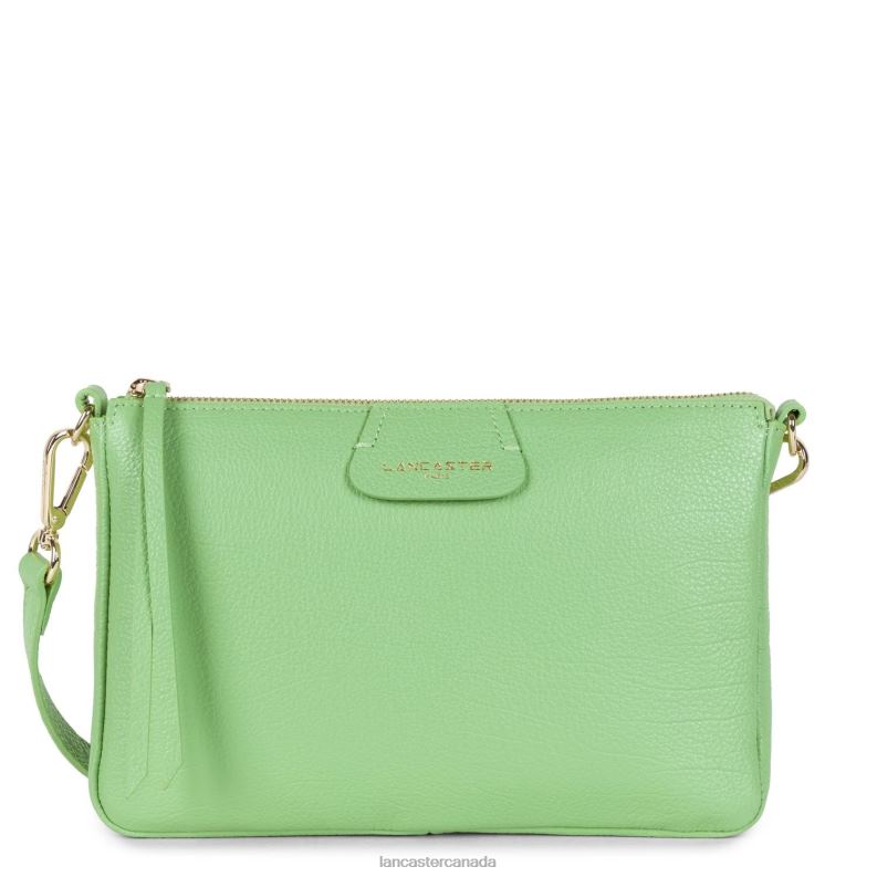 Women M Clutch Dune Lightweight 4J6H950 Bag Vert Amande Lancaster Paris