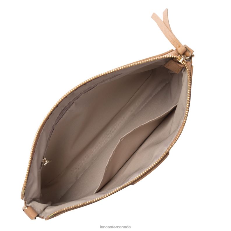 Women M Clutch Dune Lightweight 4J6H951 Bag Naturel Lancaster Paris