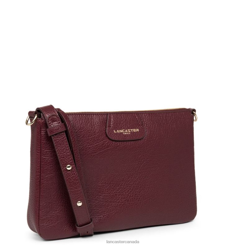 Women M Clutch Dune Lightweight 4J6H953 Bag Pourpre Lancaster Paris