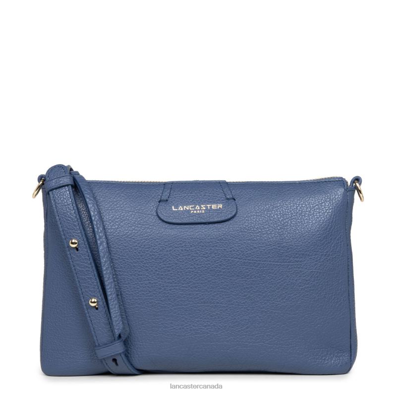 Women M Clutch Dune Lightweight 4J6H954 Bag Bleu Jeans Lancaster Paris