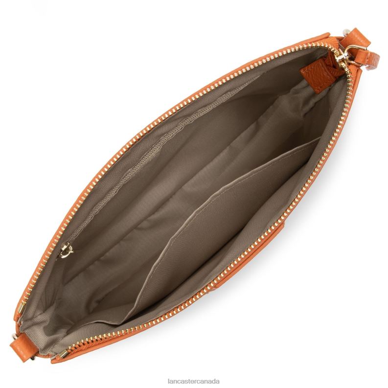 Women M Clutch Dune New 4J6H962 Bag Orange Lancaster Paris