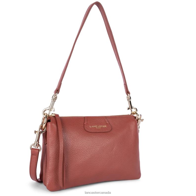 Women M Clutch Dune New 4J6H969 Bag Bois Rouge Lancaster Paris