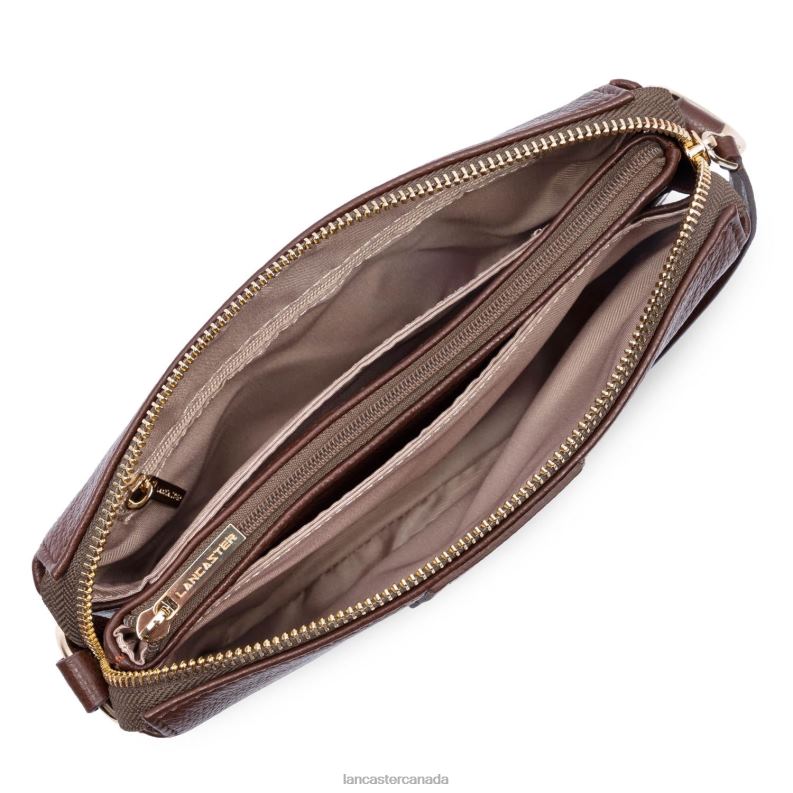 Women M Clutch Dune New 4J6H971 Bag Chataigne Lancaster Paris