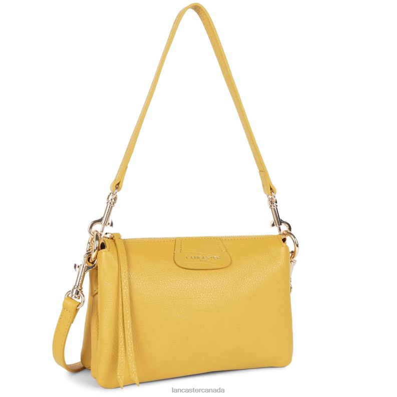 Women M Clutch Dune New 4J6H972 Bag Ocre Lancaster Paris