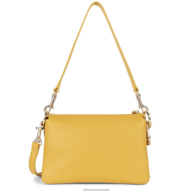 Women M Clutch Dune New 4J6H972 Bag Ocre Lancaster Paris