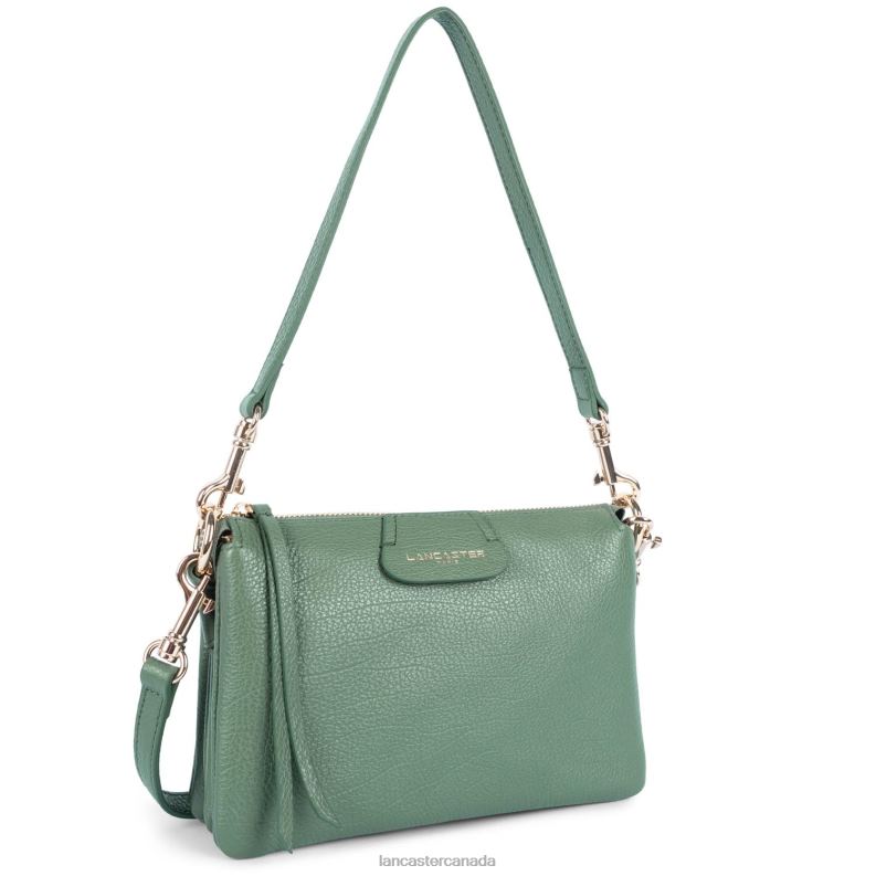 Women M Clutch Dune New 4J6H973 Bag Vert Foret Lancaster Paris