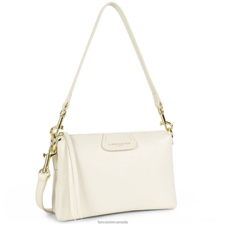 Women M Clutch Dune New 4J6H974 Bag Ecru Lancaster Paris
