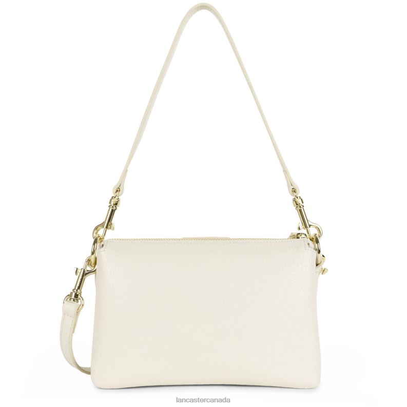 Women M Clutch Dune New 4J6H974 Bag Ecru Lancaster Paris