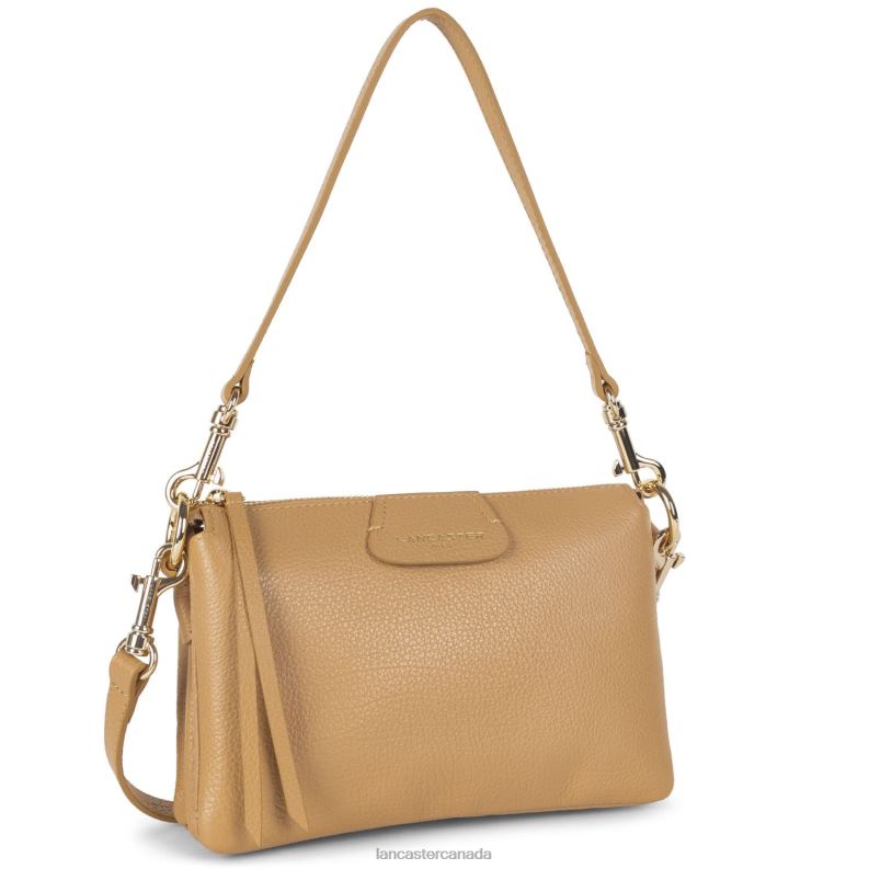 Women M Clutch Dune New 4J6H975 Bag Naturel Lancaster Paris