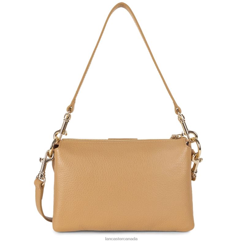 Women M Clutch Dune New 4J6H975 Bag Naturel Lancaster Paris