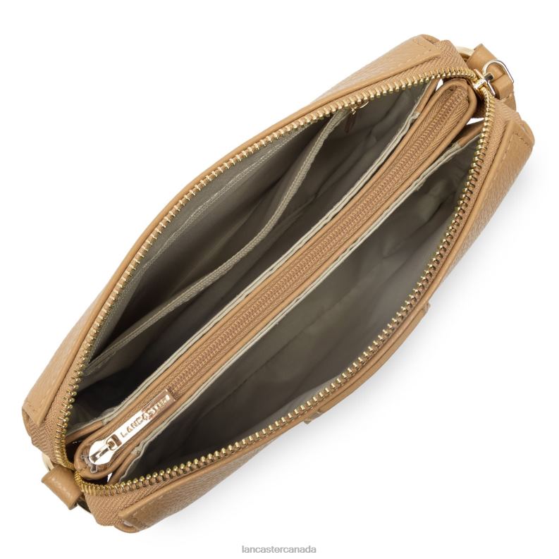 Women M Clutch Dune New 4J6H975 Bag Naturel Lancaster Paris