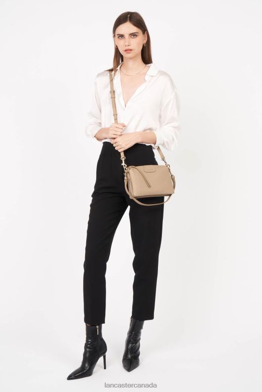 Women M Clutch Dune New 4J6H976 Bag Beige Fonce Lancaster Paris