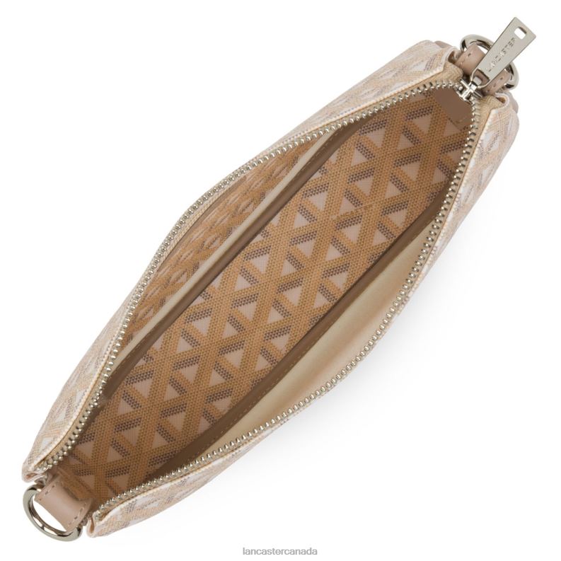Women M Clutch Ikon 4J6H1113 Bag Beige Lancaster Paris