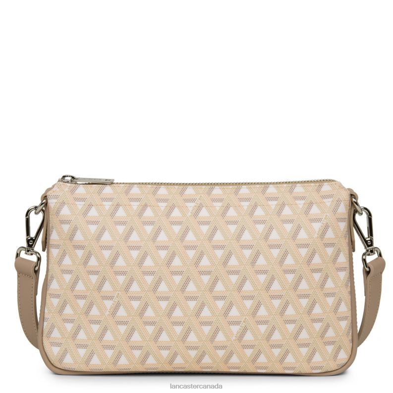 Women M Clutch Ikon 4J6H1113 Bag Beige Lancaster Paris