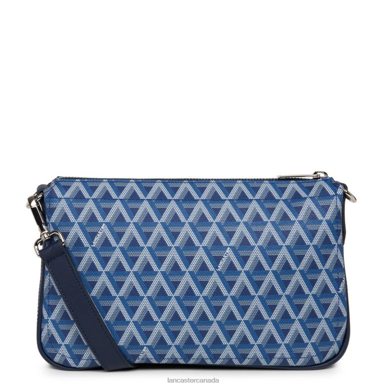 Women M Clutch Ikon 4J6H1116 Bag Bleu Electrique Lancaster Paris