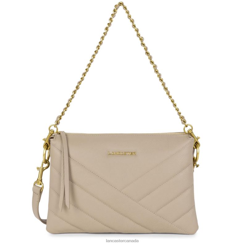 Women M Clutch Soft Matelasse 4J6H1232 Bag Galet Lancaster Paris