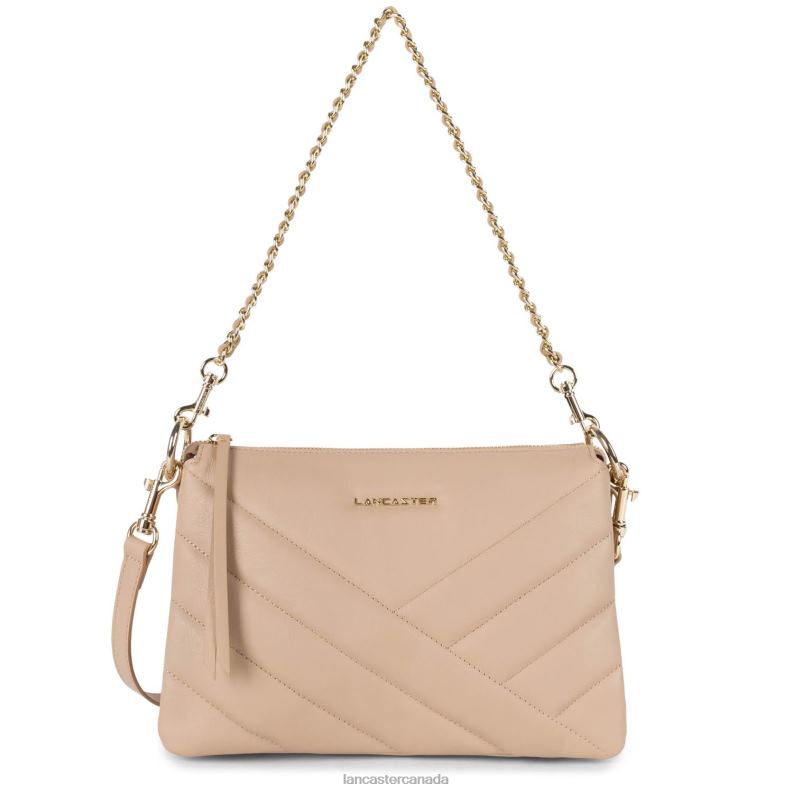 Women M Clutch Soft Matelasse 4J6H1234 Bag Poudre Lancaster Paris