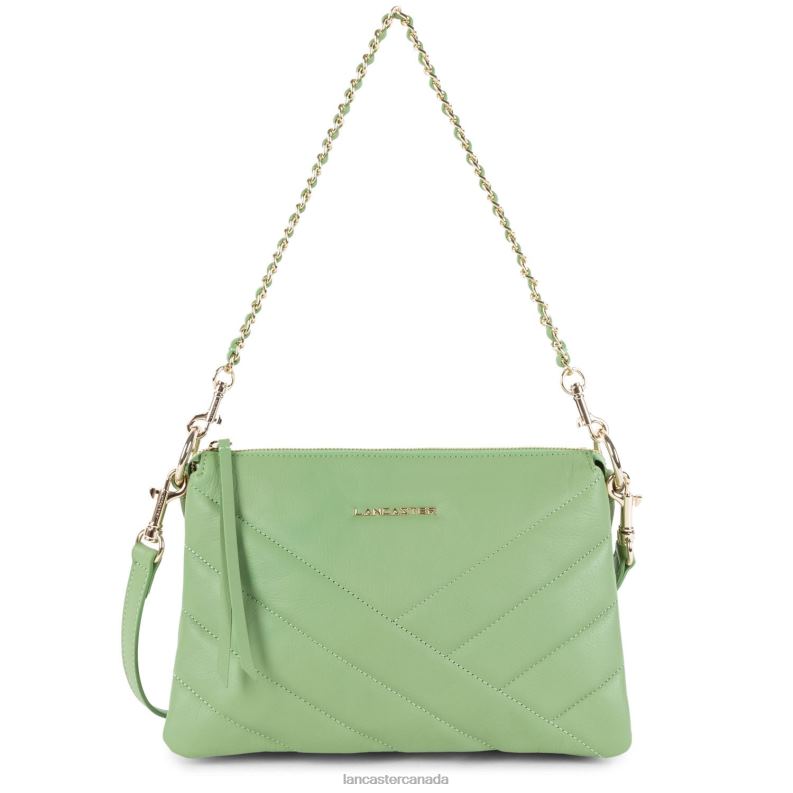 Women M Clutch Soft Matelasse 4J6H1237 Bag Jade Lancaster Paris