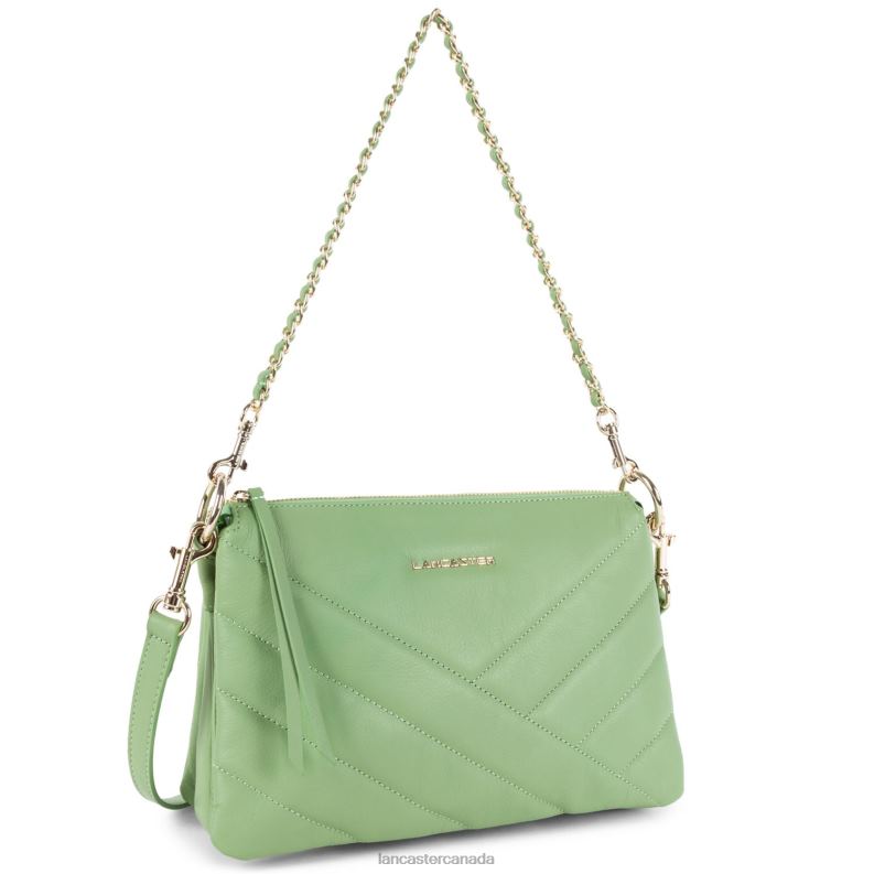 Women M Clutch Soft Matelasse 4J6H1237 Bag Jade Lancaster Paris