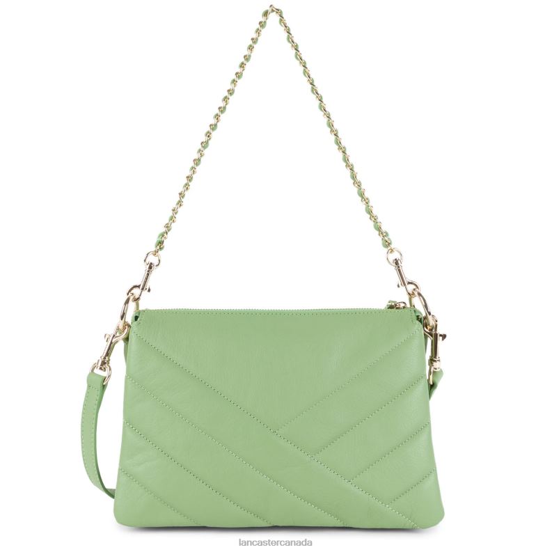 Women M Clutch Soft Matelasse 4J6H1237 Bag Jade Lancaster Paris