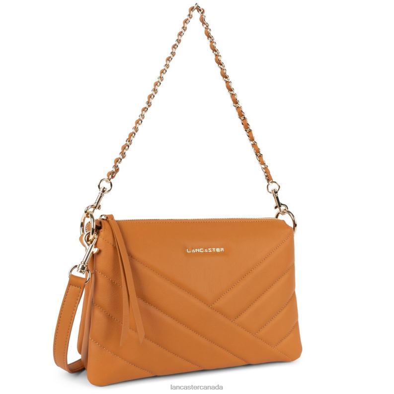 Women M Clutch Soft Matelasse 4J6H1239 Bag Gold Lancaster Paris
