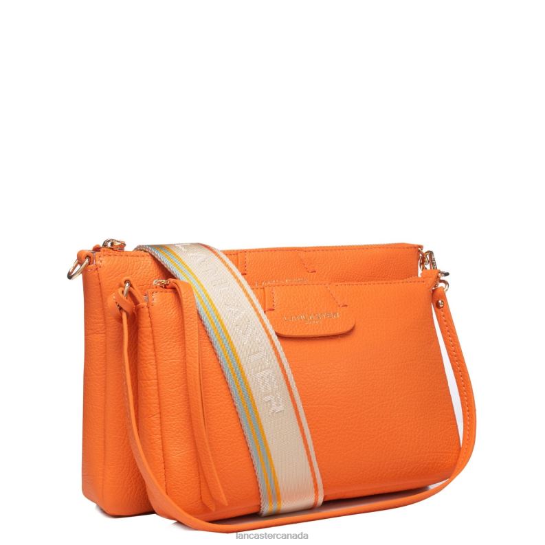 Women M Double Clutch Dune 4J6H1009 Bag Passion Lancaster Paris