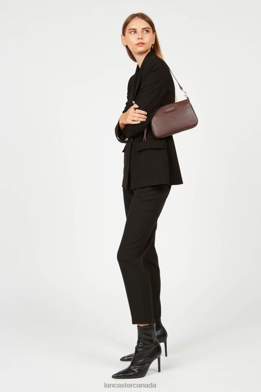 Women M Double Clutch Dune 4J6H1014 Bag Chataigne Lancaster Paris