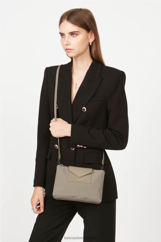 Women M Double Clutch Smart Kba 4J6H3932 Bag Galet Lancaster Paris