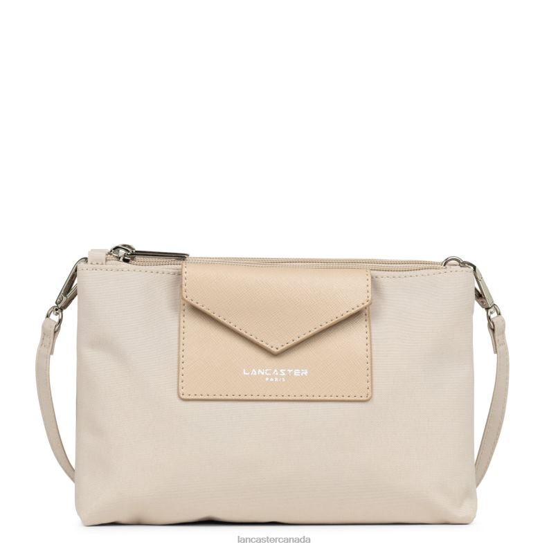 Women M Double Clutch Smart Kba 4J6H3945 Bag Nude Lancaster Paris