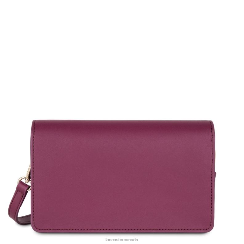 Women Small Clutch City Philos 4J6H1080 Bag Orchidee Lancaster Paris