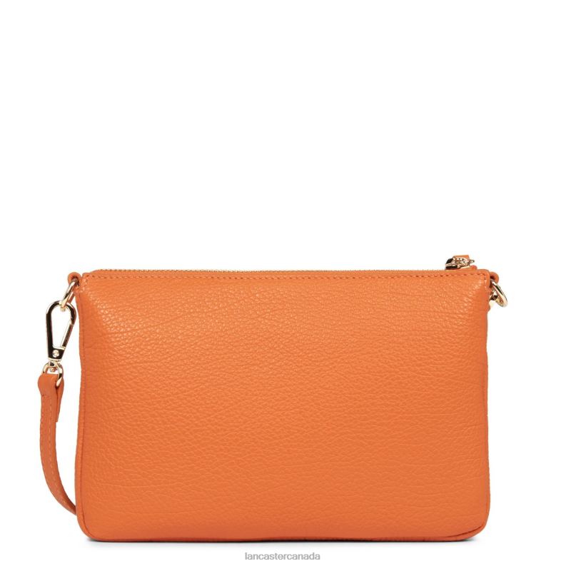 Women Small Clutch Dune 4J6H921 Bag Orange Lancaster Paris
