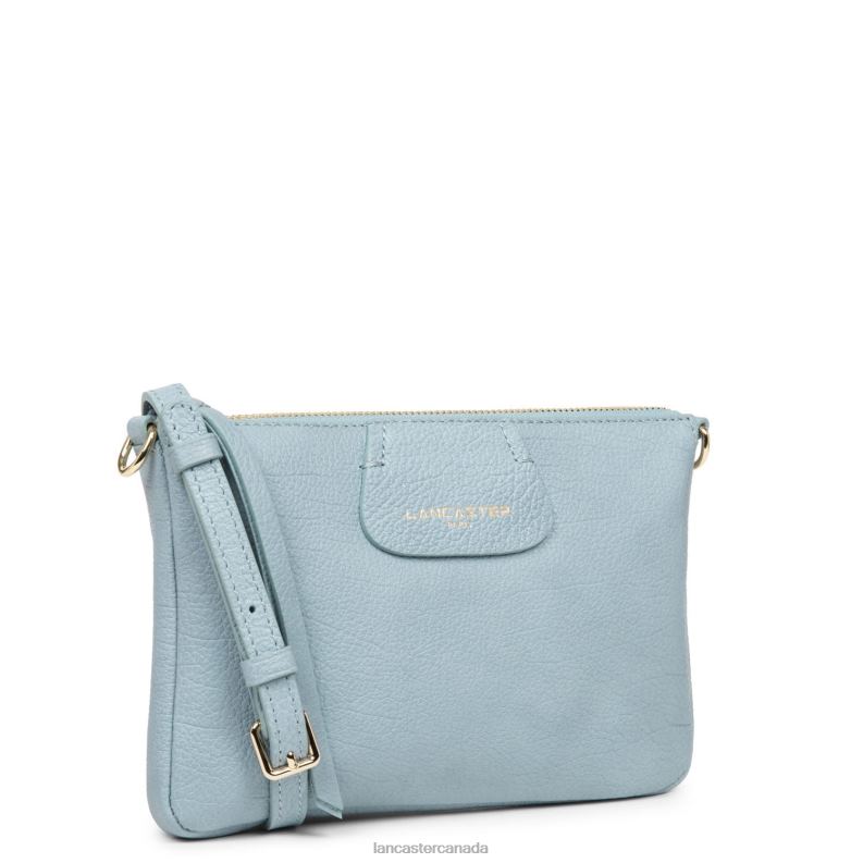 Women Small Clutch Dune 4J6H923 Bag Bleu Cendre Lancaster Paris