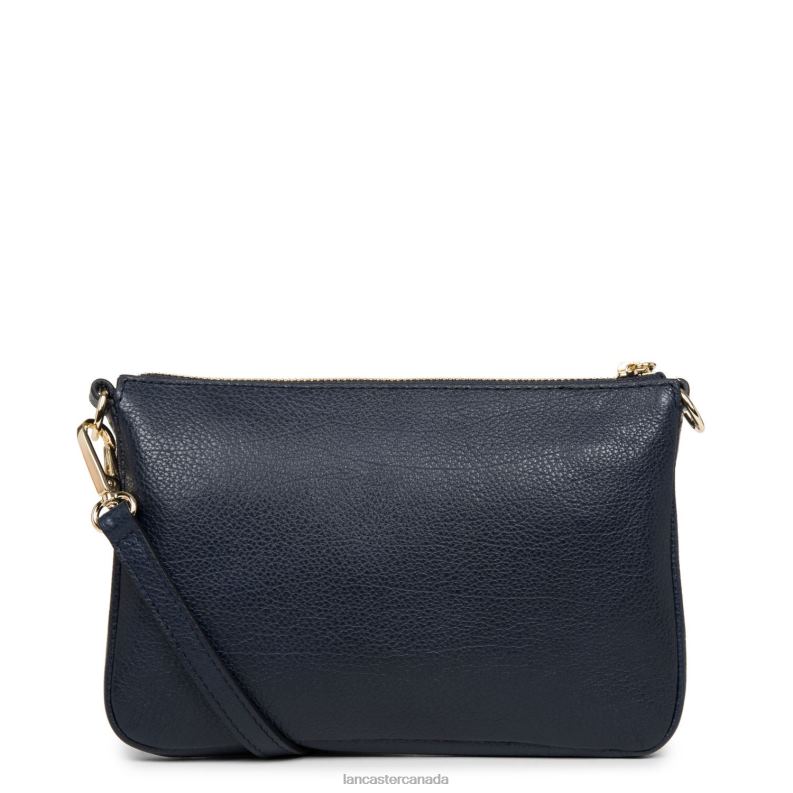 Women Small Clutch Dune 4J6H924 Bag Bleu Fonce Lancaster Paris