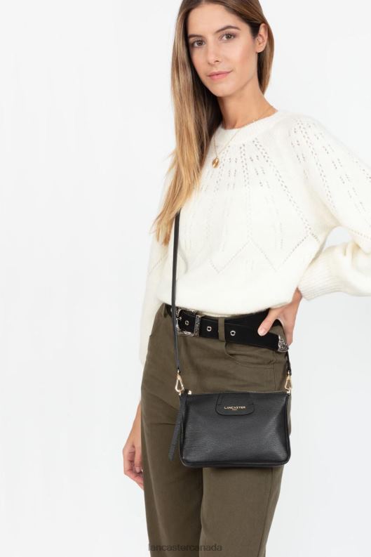 Women Small Clutch Dune 4J6H926 Bag Noir Lancaster Paris