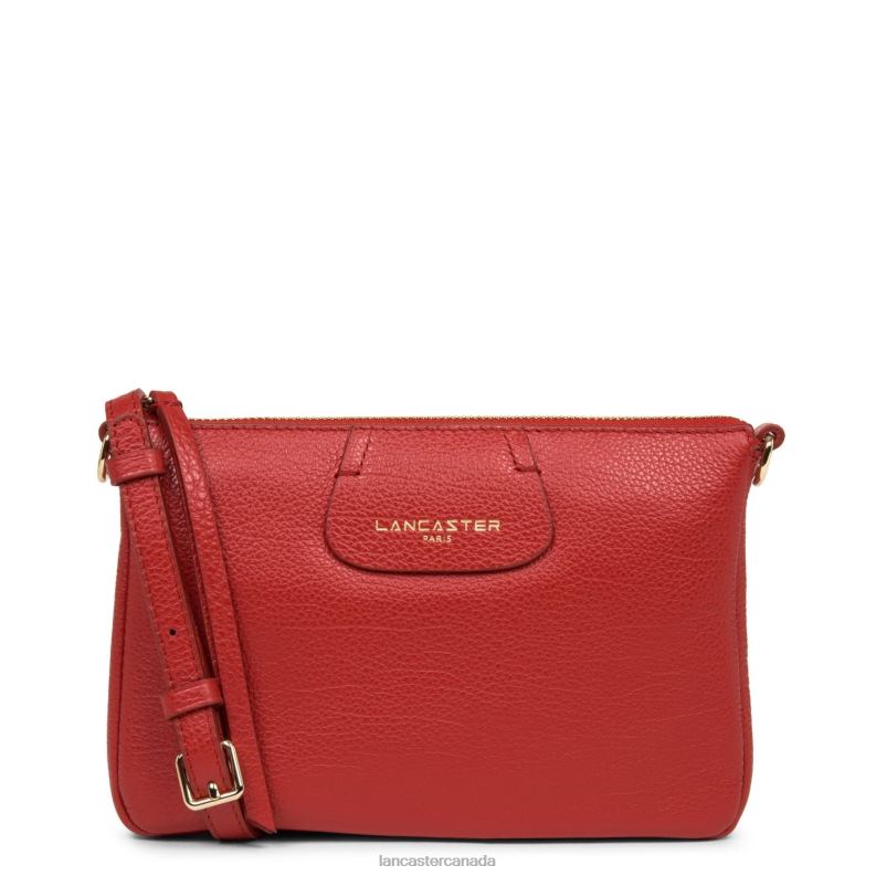 Women Small Clutch Dune 4J6H927 Bag Rouge Lancaster Paris