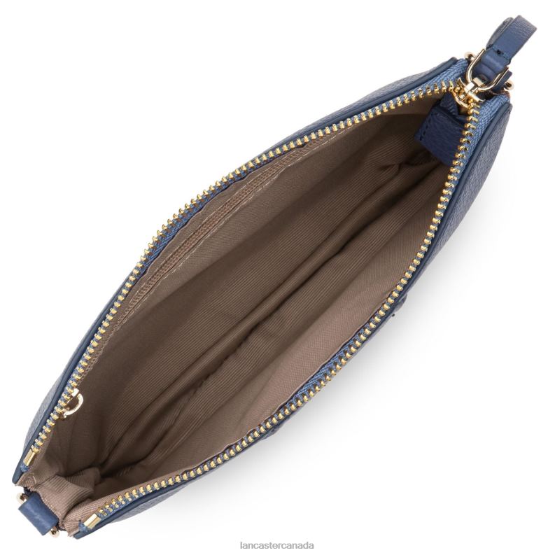 Women Small Clutch Dune 4J6H928 Bag Bleu Jeans Lancaster Paris