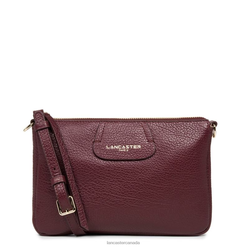 Women Small Clutch Dune 4J6H931 Bag Pourpre Lancaster Paris