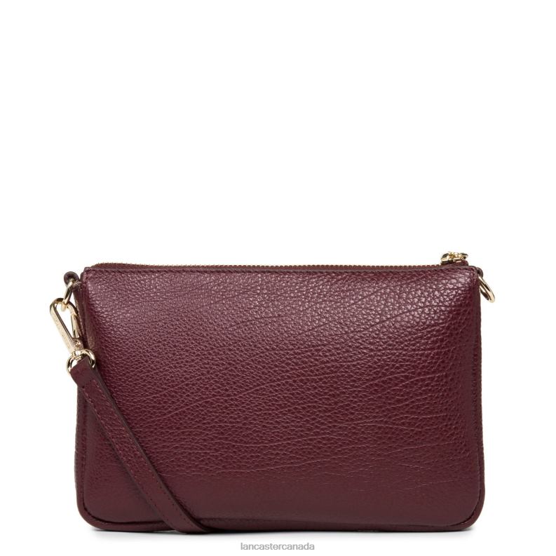 Women Small Clutch Dune 4J6H931 Bag Pourpre Lancaster Paris