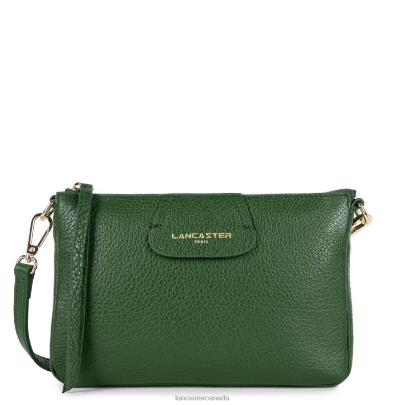 Women Small Clutch Dune 4J6H936 Bag Vert Pin Lancaster Paris