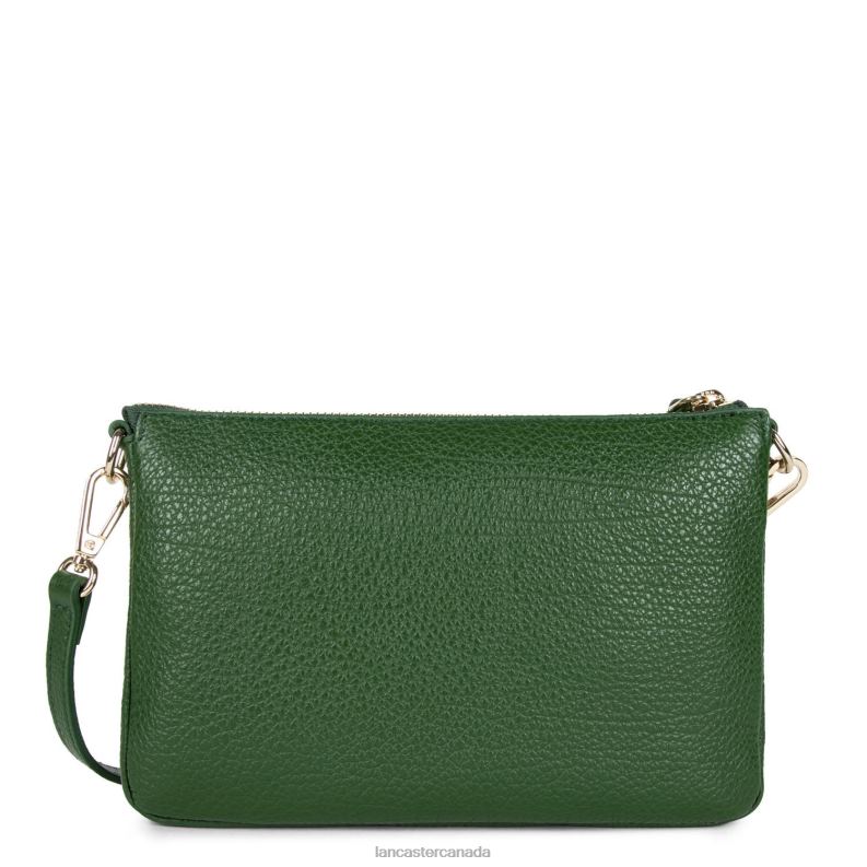 Women Small Clutch Dune 4J6H936 Bag Vert Pin Lancaster Paris