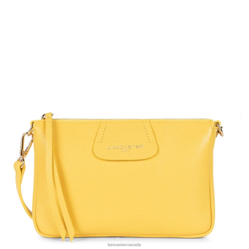 Women Small Clutch Dune 4J6H939 Bag Jaune Lancaster Paris