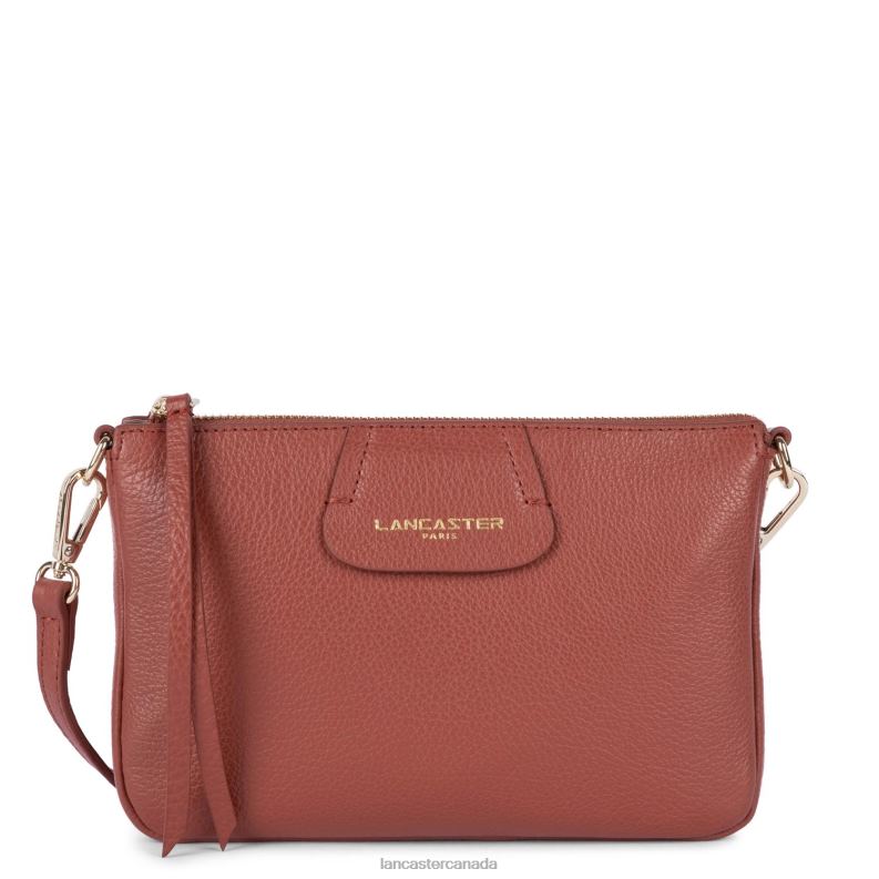 Women Small Clutch Dune 4J6H941 Bag Bois Rouge Lancaster Paris